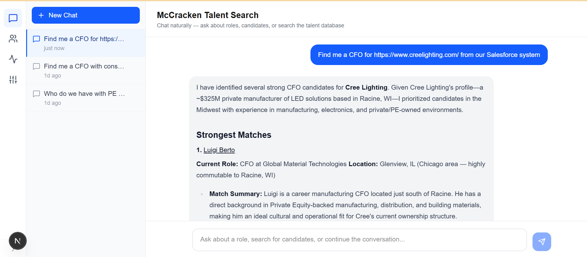 Talent Intelligence Platform